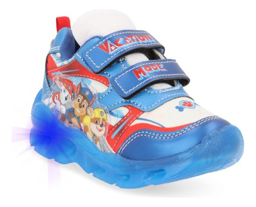 Sneaker Pr21575 Ligera Cklass Leds Liso Fiesta Paw Patrol