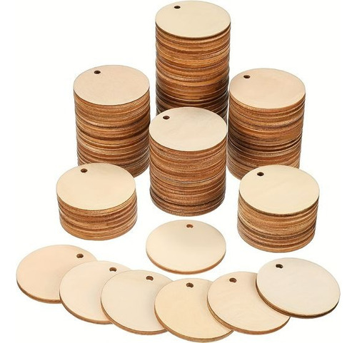 Círculos Para Llavero 5 Cm Mdf 3mm 50u.