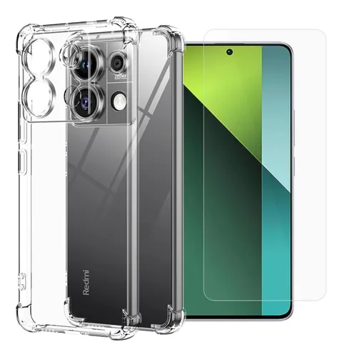 comprar Funda Para Xiaomi Redmi Note 13 Pro 4g Protector + Vidrio Hd