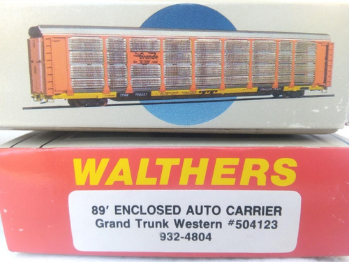 Walthers   Auto Carrier 89'     G T W     Escala Ho   286