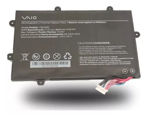 Terceira imagem para pesquisa de bateria vaio vjf155f11x