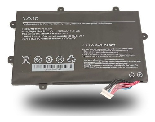 Bateria Para Notebook Vaio V525290 Fe15 Vjfe51f11x