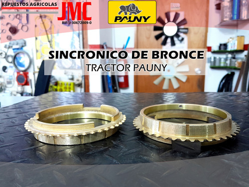 Sincronico De Bronce Tractor  Pauny