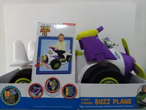 Kiddieland Montable Avion Electrico Buzz Plane Cla Env o gratis