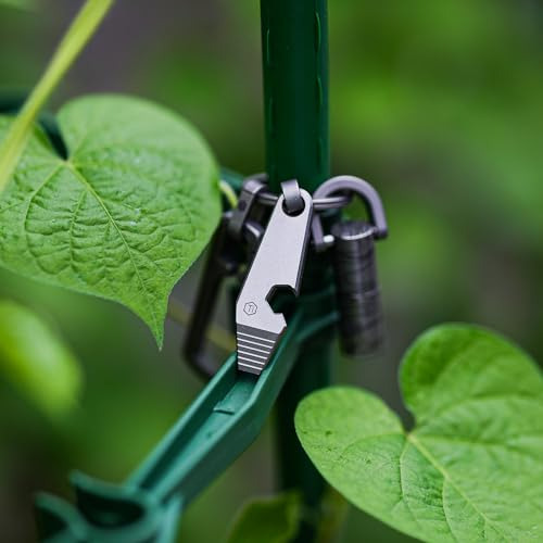 Multiherramienta 6 En 1 Llavero Mini Crowbar Edc Titanio