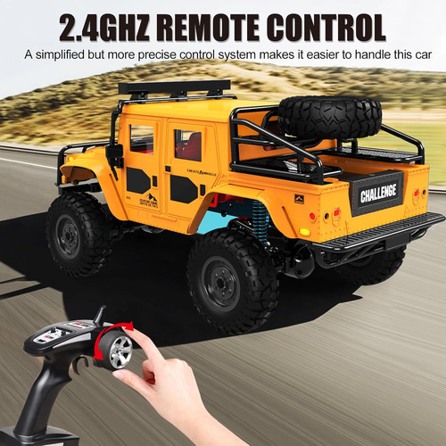 Fisca Camión Rc 1/12 Rc Rock Crawler 4x4, 2.4ghz 4wd