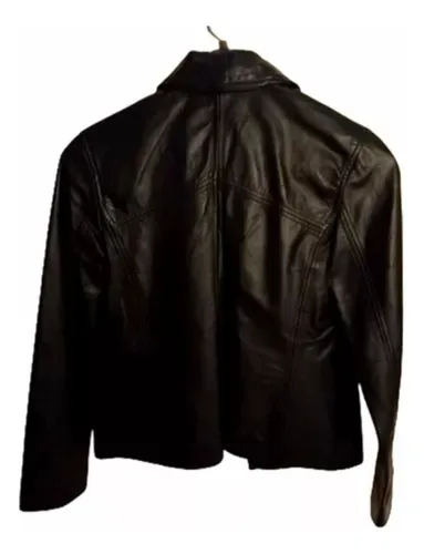 Campera De Cuero 100% Vacuno Basement Talle S ( C )