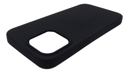 Carcasa Para iPhone 13 Pro Max Silicon Proteccion Camara Nombre Del Diseño Silicon Proteccion Camara Color Negro