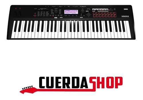 Imagen 1 de 7 de Teclado Sintetizador Korg Kross 2 61 Teclas C/ Fuente
