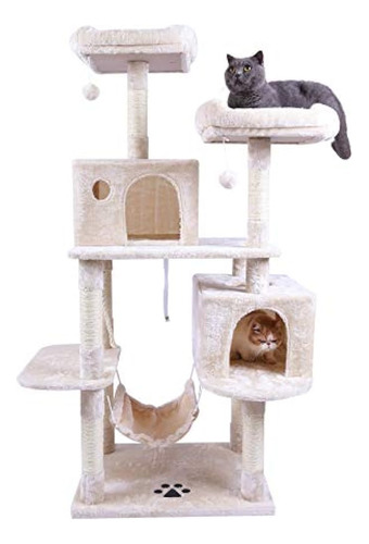 Mobiliario De Condominio Con Árbol De Gato Grande De Varios 