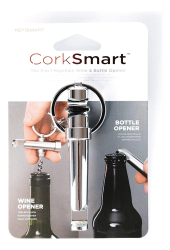 Corksmart - Llavero Abrebotellas De 2 1, Abrebotellas D...