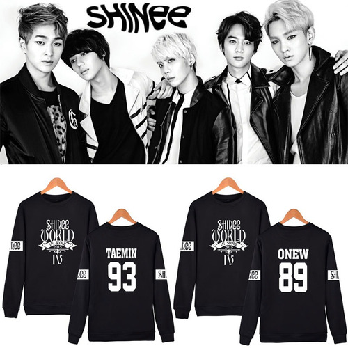 Shinee Kpop - Buzo Unisex - World In Seoul Todos Los Modelos