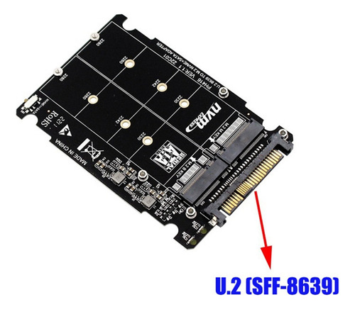 Adaptador M.2 Ssd A U.2 2 En 1 M.2 Nvme Y -bus Ngff Ssd A Pc