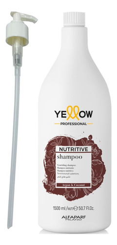  Yellow Shampoo Nutritive Muy Cabello Seco Argan Coco 1500ml