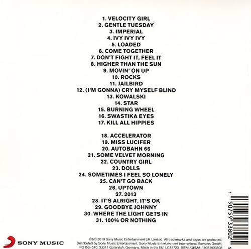 Primal Scream Maximum The Singles 2 Cd Import Nuevo Stock