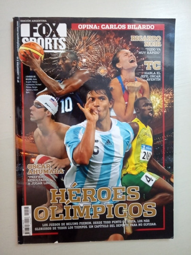 Fox Sports N° 15 Juegos Olímpicos Beijing 2008 K Agüero