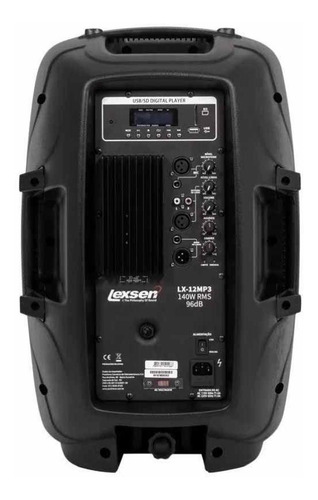 Imagem 2 de 4 de Caixa Ativa Lexsen Lx 12 Mp3 140w