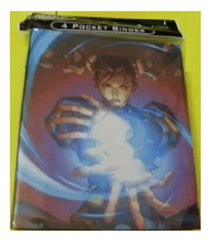 4 Pocket Binder Chunli&ken Street Fighter- Pasta Pra Cards