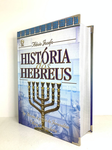 Livro História Dos Hebreus Obra Completa Flávio Josefo