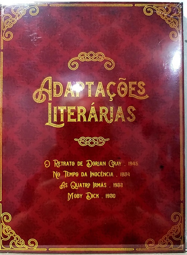 Dvd Duplo Adaptaçoes Literarias