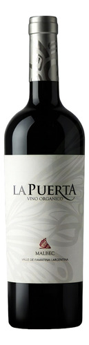 Vino Orgánico La Puerta Malbec 750ml Local