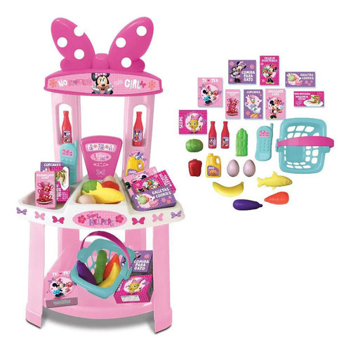 Disney Junior Set De Supermercado De Minnie Mouse