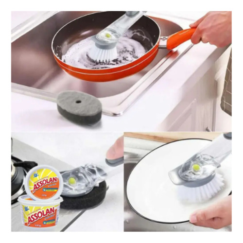 Sabão Em Pasta Neutro 500g -assolan Kit 4 Gamer