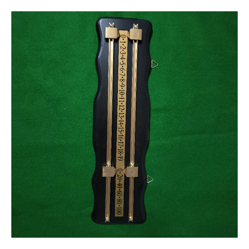 Snooker Billiard Score Board Contadores Shuffleboard Negro