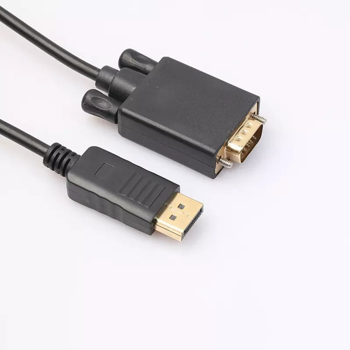 Cable Adaptador Display Port Macho A Vga Macho 1.8mts