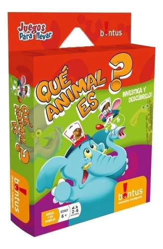 Juego De Mesa Qué Animal Es? 