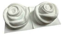 Comprar Molde Silicona Rosas X2 Cavidades Vela Jabones Chocolate