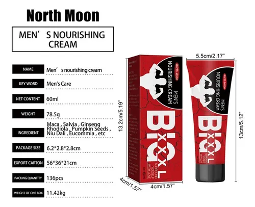 Men's Nourishing Cream Men's Energy Strength Massage Cream M