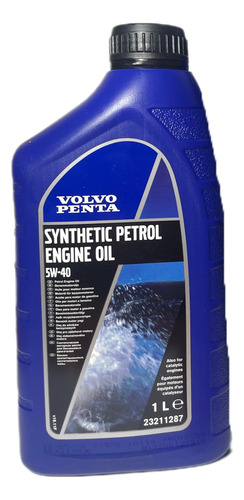 Aceite Volvo Penta 5w-40 - Motores V6-v8 1 Lts // 23211287