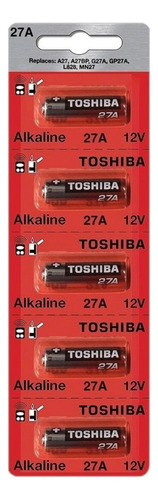 Mn27 A27 12v Toshiba ( 27a ) / 5 Pilhas
