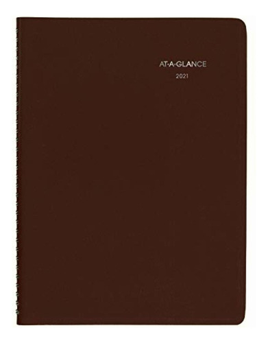 Cuaderno De Citas Semanales 2021 De At-a-glance, 8 X 11