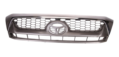 Parrilla De Frente Toyota Hilux 2009-2011 C/d Gris Completa 