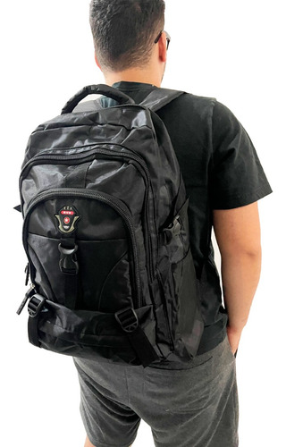 Mochila Tática Militar Reforçada 40l Impermeável Expansível Para Camping, Viagem, Aventura, Compatível Com Equipamentos Outdoor E Veículos 4x4