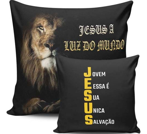 Artes Evangélicas Gospel Estampas Sublimação Almofadas