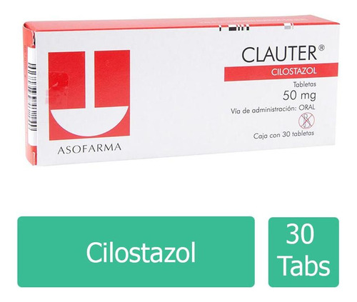 Clauter 50 Mg Caja Con 30 Tabletas