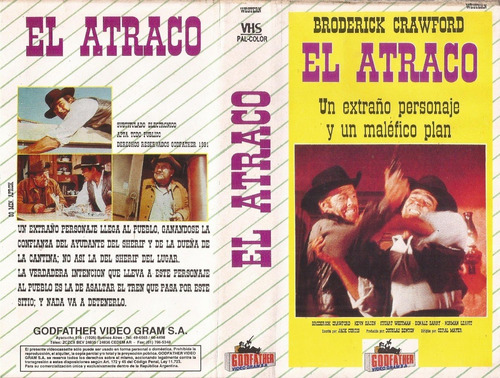 El Atraco Vhs The Blue Moon Train Stuart Whitman Western