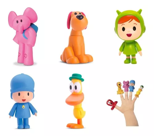 Boneco Pocoyo De Vinil Macio Desenho Infantil - Cardoso - Boneco