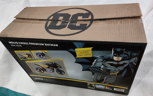 Batman Moto Cross Montable Prinsel Dc Comics Original | Envío gratis