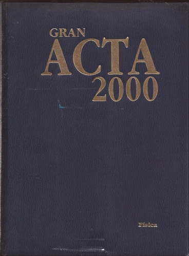 Colección Gran Acta 2000 -4 Tomos