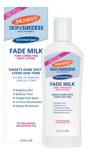 Palmers Skin Success Fade Milk Vitamina E 250ml 2 Pack