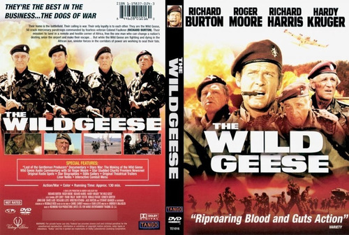 Los Gansos Salvajes-the Wild Geese-r. Burton,r. Moore-dvd