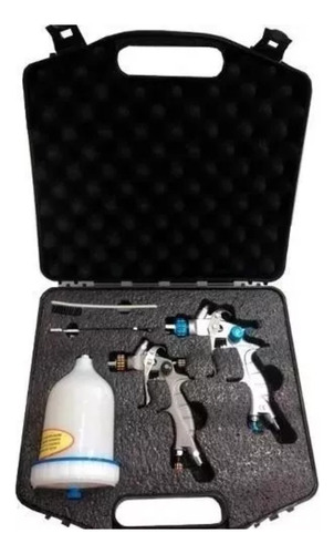 Pistola De Pintura Wimpel Mp-260 E Mp-262 Kit Com Maleta