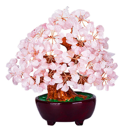 Feng Shui Traer Riqueza Árbol De La Suerte Rosado