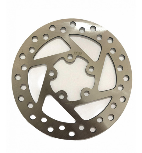 Disco De Freio 120mm Para Patinete Elétrico M365 Cor Prata