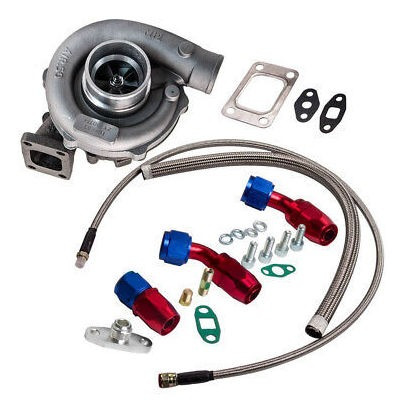 T3/t4 T04e Universal Stageiii Turbo Charger +oil Feed+oi Rcw