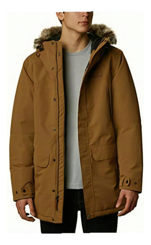 Columbia South Canyon Long Down Parka Para Hombre, Delta, 5x